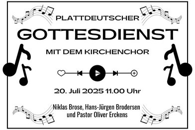 Noten und Text - Copyright: Andrea Kloke