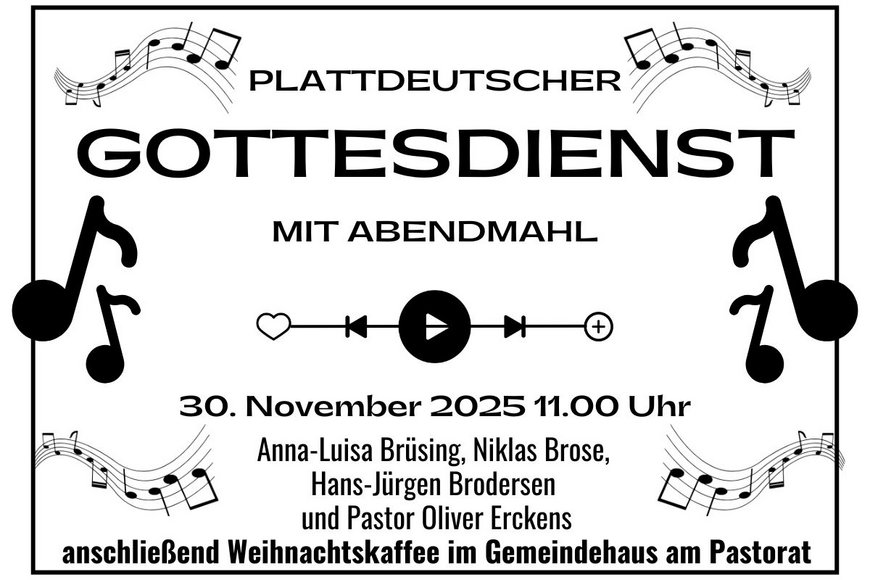 Text und Noten - Copyright: Andrea Kloke