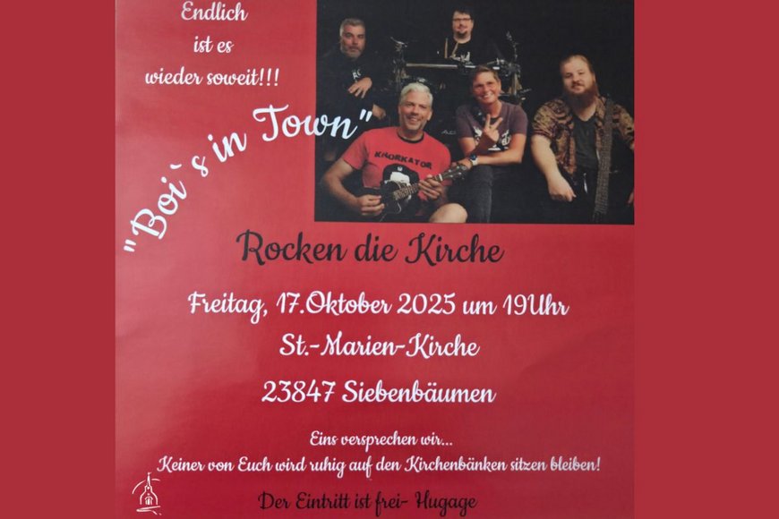 Personen mit Musikinstrumenten - Copyright: Andrea Kloke